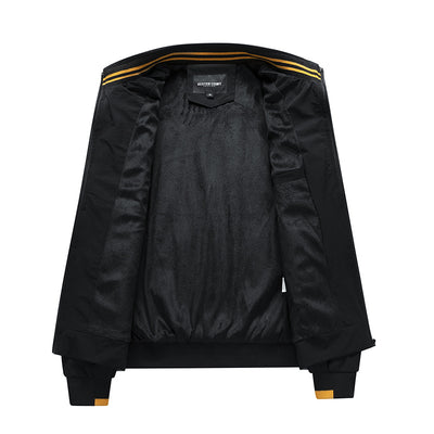 Chaqueta Deportiva Casual con Cuello Alto para Hombre - Rompavientos - Image 8