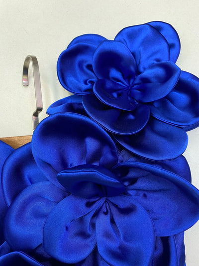 Chaleco Asimétrico con Flores 3D y Tirante al Hombro para Mujer - Image 9