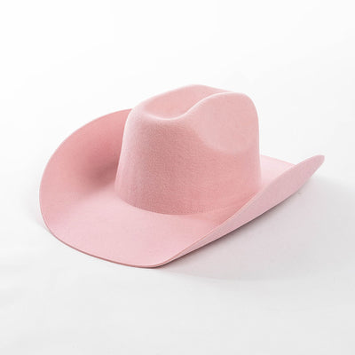 Sombrero Vaquero de Fieltro de Lana con Estilo Casual - Image 16