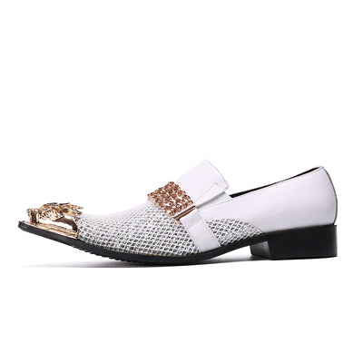 Zapatos de Vestir de Cuero con Alza Interna Estilo Británico - Image 3