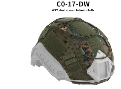 Casco Táctico Estilo Militar con Malla de Nylon - Image 13