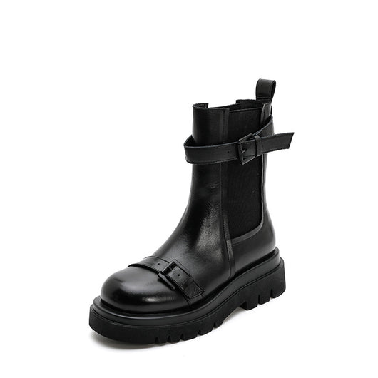 Botas Británicas de Suela Gruesa Versátiles - Image 14