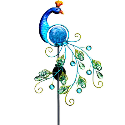 Lámpara Solar Decorativa Pavo Real para Jardín - Image 5