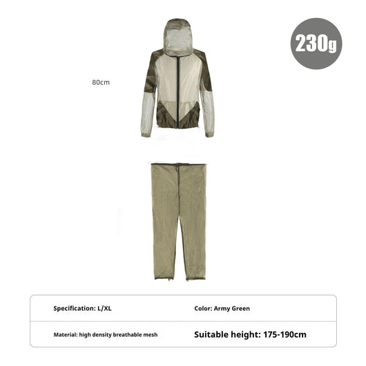 Conjunto Protector Anti-mosquitos para Hombre - Pesca y Montaña - Image 7