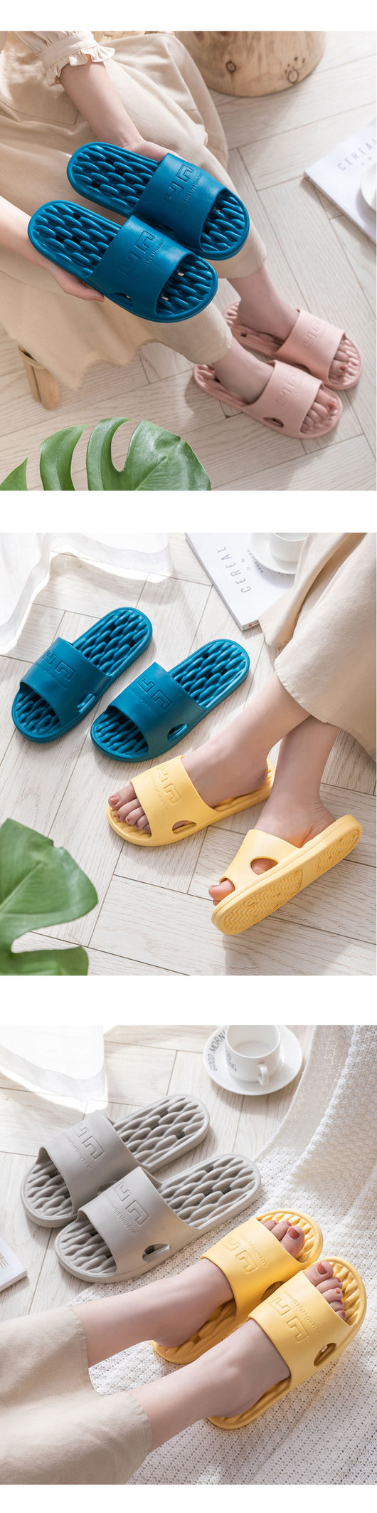 Pantuflas de Baño con Drenaje Rápido - Comodidad y Secado Instantáneo - Image 8