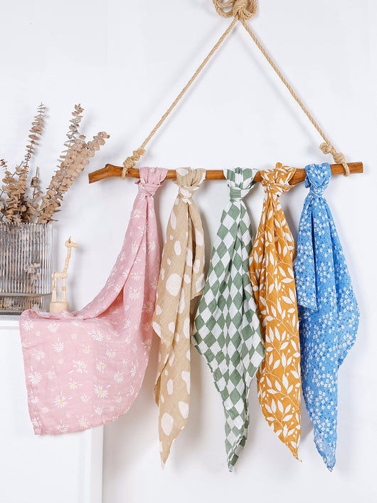Pañuelo Absorbente de Gasa de Algodón Kangobaby para Bebé - Image 17