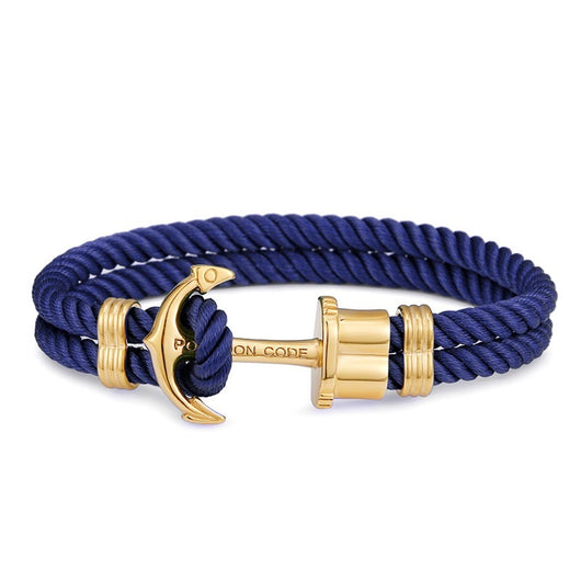 Pulsera de Ancla para Parejas - Cuerda Ajustable con Estilo Moderno - Image 9