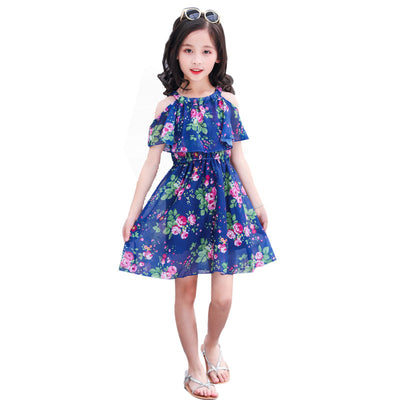 Vestido Princesa Niña Estilo Occidental Tul Esponjoso Tendencia Viral - Image 21