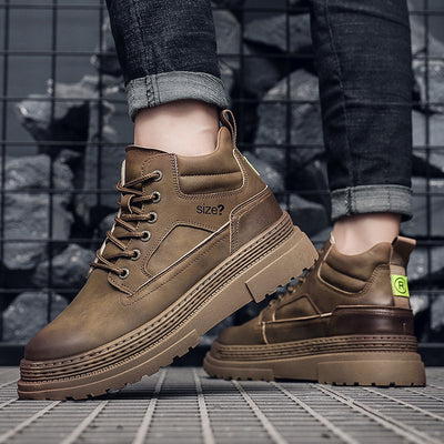 Botas Altas Estilo Británico para Hombre con Suela Reforzada - Image 14
