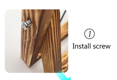 Maceta Hidropónica de Vidrio con Soporte de Madera Colgante - Image 16