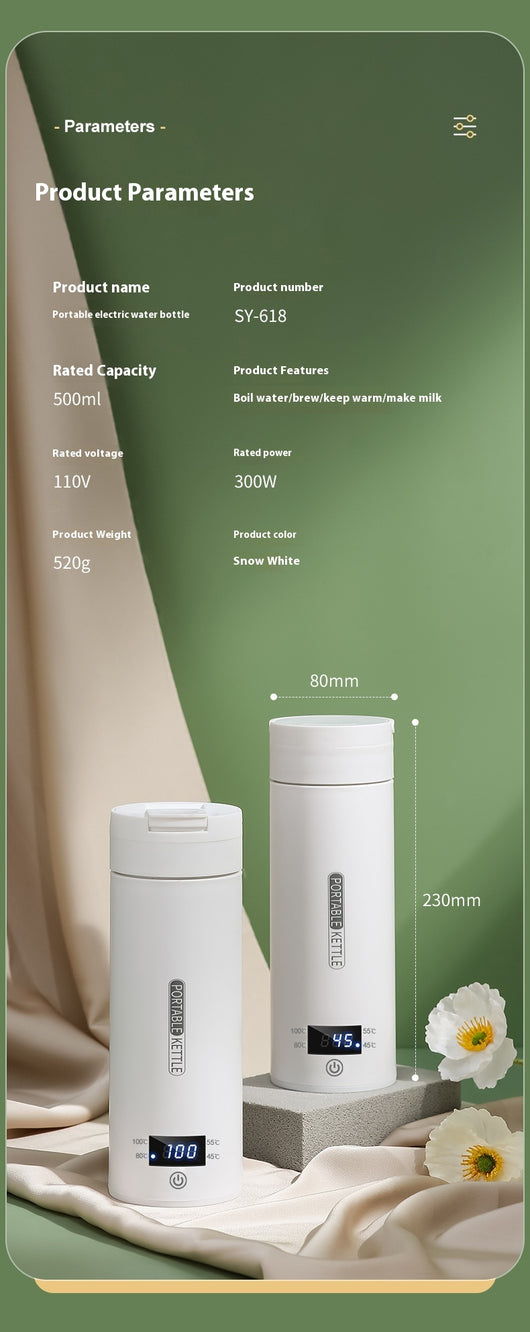 Taza Térmica Eléctrica con Control de Temperatura para Viajes y Oficina - Image 20