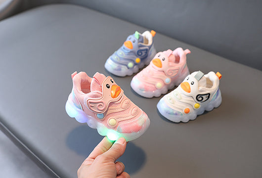 Zapatos Luminosos para Bebé Niña con Malla Transpirable y Suela Suave - Image 12