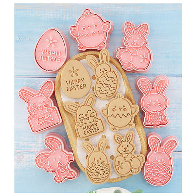 Molde para Galletas Conejo Pascual y Huevos - Prensa de Repostería - Image 22