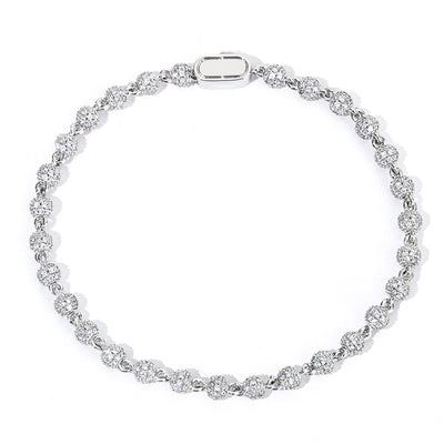 Pulsera de Diamantes para Hombre 4mm - Image 10