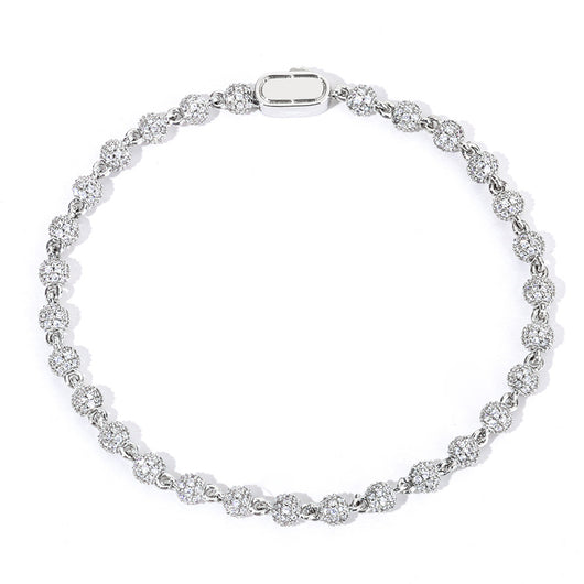 Pulsera de Diamantes para Hombre 4mm - Image 10