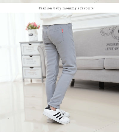 Pantalones Térmicos Infantiles con Pies Integrados - Image 12