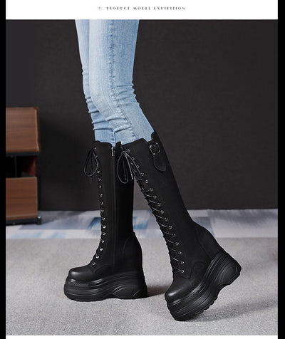 Botas Martin Elevadoras con Suela Reforzada - Estilo Casual Versátil - Image 17