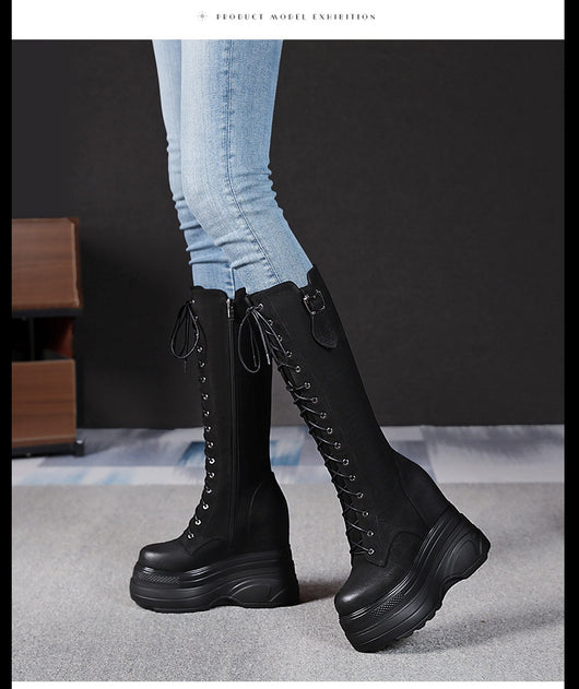 Botas Martin Elevadoras con Suela Reforzada - Estilo Casual Versátil - Image 17