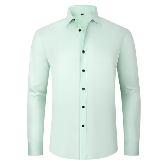 Camisa Ejecutiva Elástica Sin Planchado Antiarrugas Hombre - Image 30
