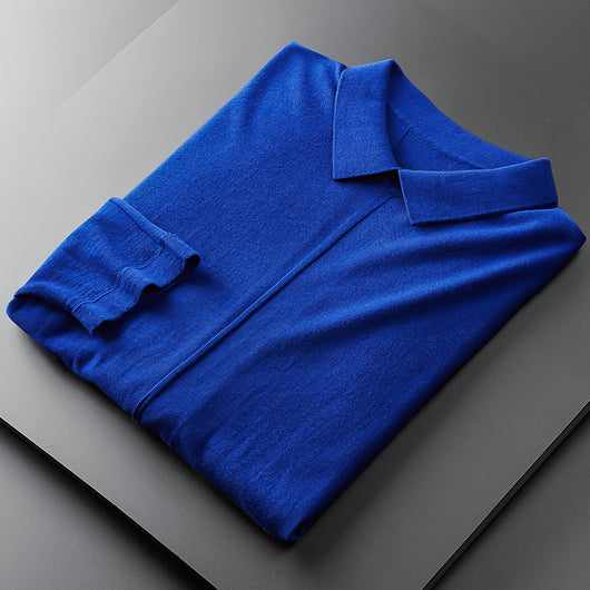 Cardigan Ajustado para Hombre con Solapa - Suéter Base Primavera Otoño - Image 17