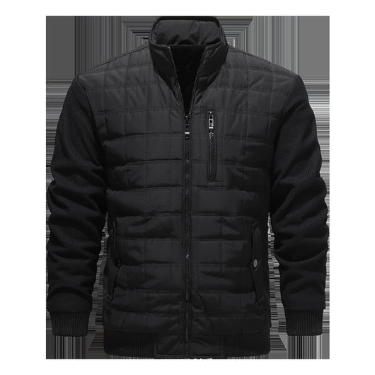 Chaqueta Casual de Cuadros para Hombre - Manga Larga Versátil - Image 5