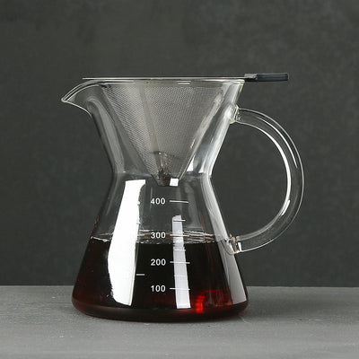 Cafetera de Vidrio Manual 400ml - Método Pour Over - Image 6