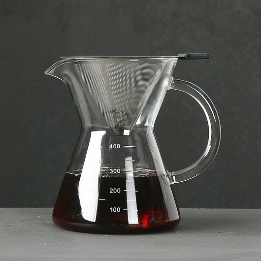 Cafetera de Vidrio Manual 400ml - Método Pour Over - Image 6