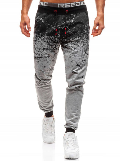 Pantalones Slim Estilo Europeo con Degradado Floral - Moda Urbana - Image 6