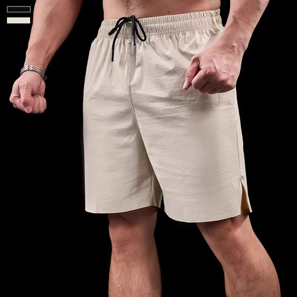 Shorts Deportivos Hombre Seda Helada Transpirable Secado Rápido