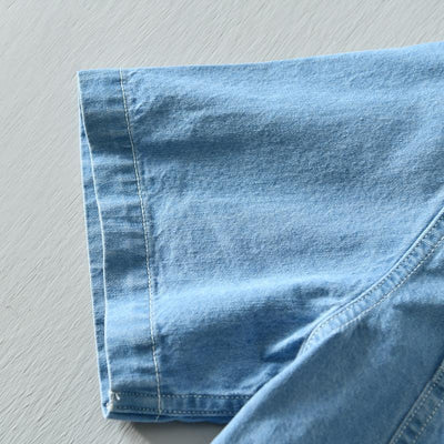Camisa Chaqueta Denim de Algodón para Hombre - Estilo Verano - Image 3