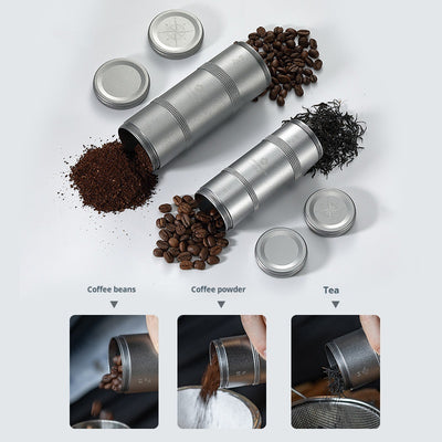 Cafetera Outdoor CC-50-H de Aluminio con Depósito Multicapa para Granos de Café - Image 3