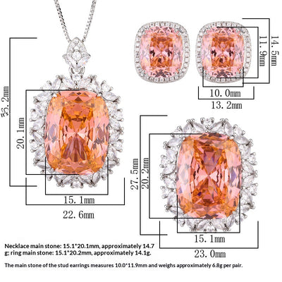 Conjunto Elegante Chopard Imitación Nido de Pájaro para Mujer - Image 9