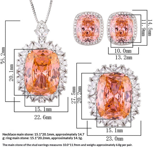 Conjunto Elegante Chopard Imitación Nido de Pájaro para Mujer - Image 9