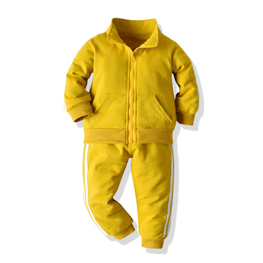 Conjunto Deportivo Infantil con Doble Cierre para Primavera y Otoño - Image 7