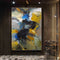 Cuadro Abstracto Moderno en Óleo - Lienzo Enrollable sin Marco para Decoración