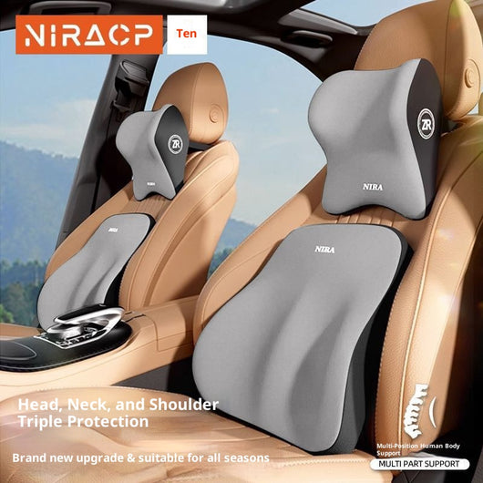 Cojín Lumbar Viscoelástico para Auto con Soporte Cervical - Image 9