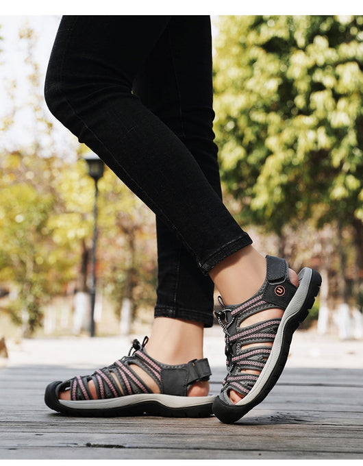 Sandalias Cómodas Talla Grande para Mujer - Diseño Moderno para Playa y Casual - Image 12