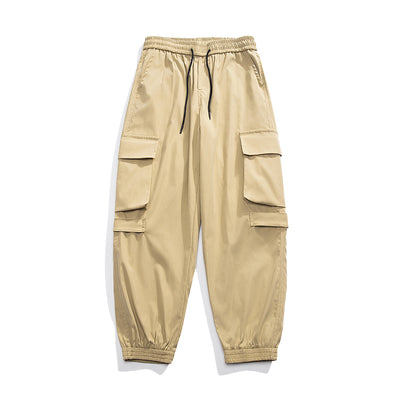 Pantalones Cargo Holgados con Bolsillos y Puños Ajustables - Image 6