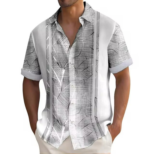 Playera de Rayas Estampado 3D para Hombre - Diseño Verano - Image 20