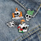 Broche de Aleación Calavera de Halloween