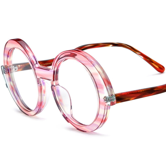 Marcos para Gafas Redondos Multicolor en Materiales Mixtos Unisex - Image 9