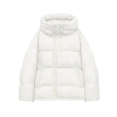 Chaqueta de Plumón Blanco Estilo Coreano - Image 2