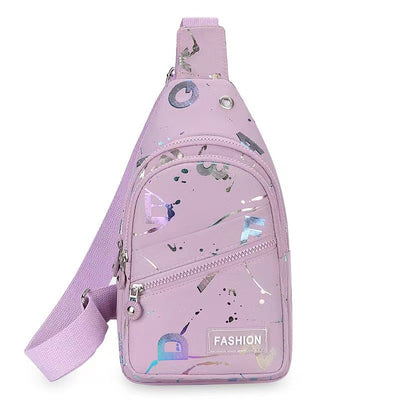 Mochila Bandolera Mujer con Tela Oxford - Bolsa Pecho Cruzada - Image 8