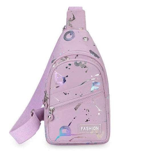 Mochila Bandolera Mujer con Tela Oxford - Bolsa Pecho Cruzada - Image 8