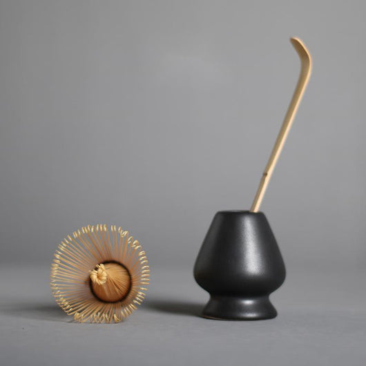 Cepillo Mezclador de Estilo Japonés y Accesorios para Ceremonia del Té - Image 14
