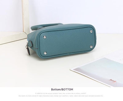 Bolso Bandolera de Cuero Genuino para Mujer - Diseño Minimalista - Image 19