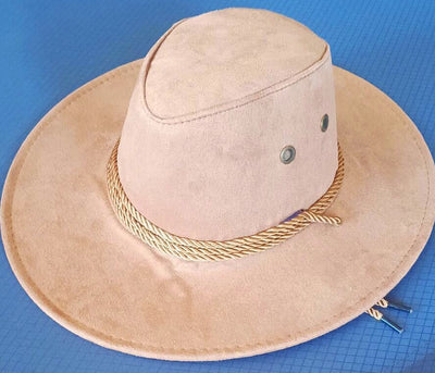 Sombrero Vaquero Estilo Occidental con Textura Velvet - Gorro Cowboy Clásico - Image 4