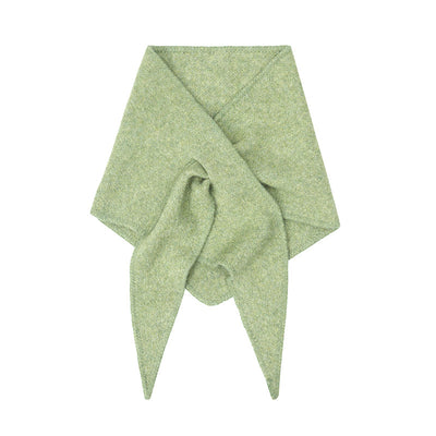 Chal Triangular de Lana Tejida Estilo Coreano - Image 6