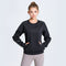 Moletom Esportivo Solto Gola Redonda Manga Longa Feminino