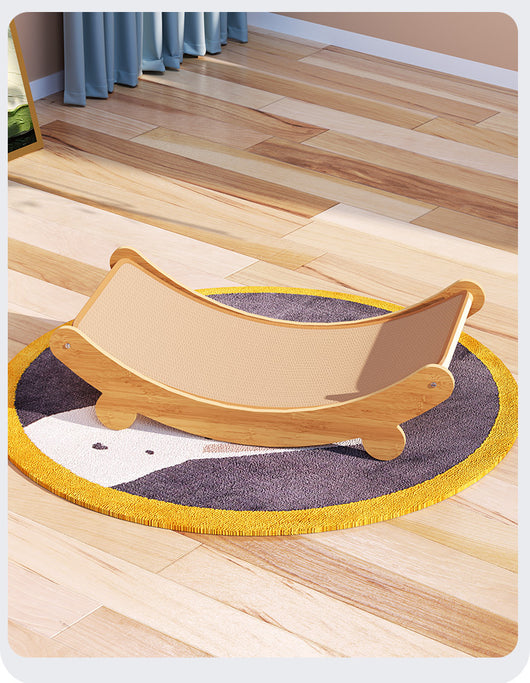 Sofá Rascador para Gatos con Sisal Natural y Nido Acogedor - Image 10
